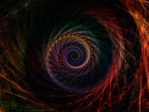 Spiral Background. イラスト素材