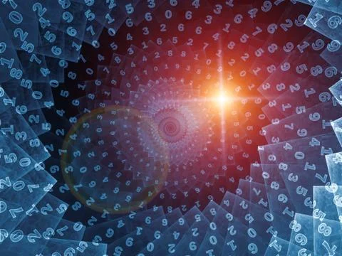 Spiral Background. Stock Illustration