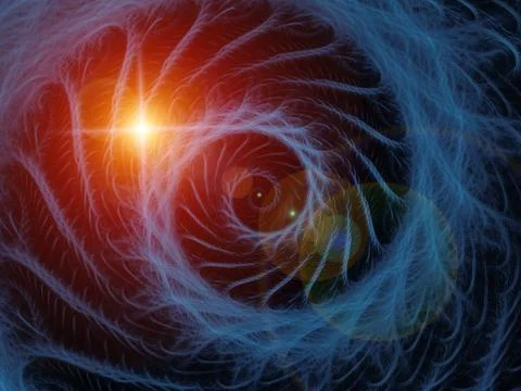 Spiral Background. 스톡 일러스트