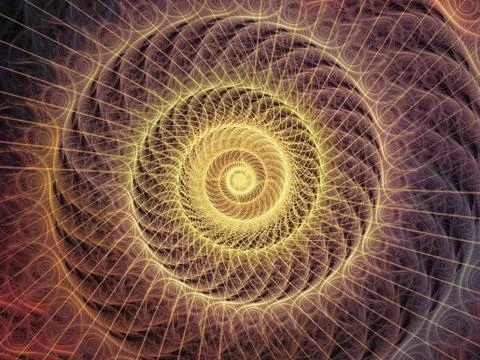 Spiral Background. Illustrazione stock