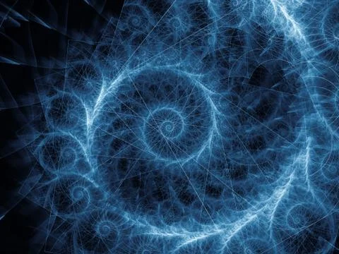 Spiral Background. Illustrazione stock