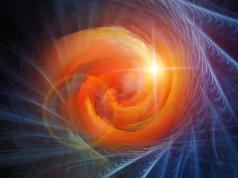 Spiral Background. イラスト素材