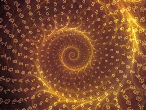 Spiral Background. Stockillustratie