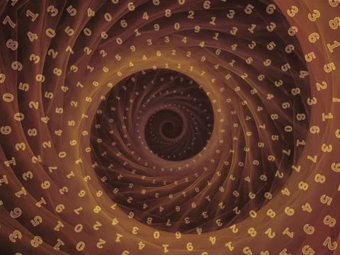 Spiral Background. Stockillustratie