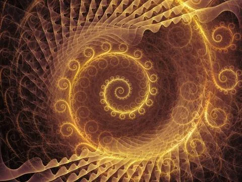 Spiral Background. イラスト素材