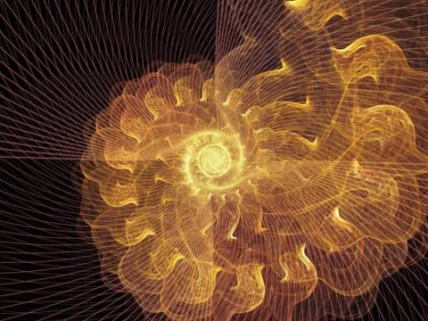 Spiral Background. Stock Illustration