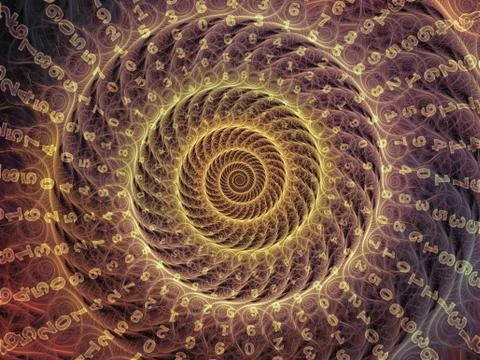 Spiral Background. 스톡 일러스트