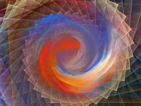 Spiral Background. イラスト素材