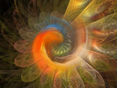 Spiral Background. Stockillustratie