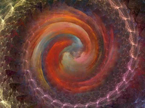 Spiral Background. イラスト素材