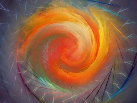 Spiral Background. イラスト素材