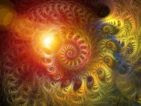 Spiral Background. イラスト素材