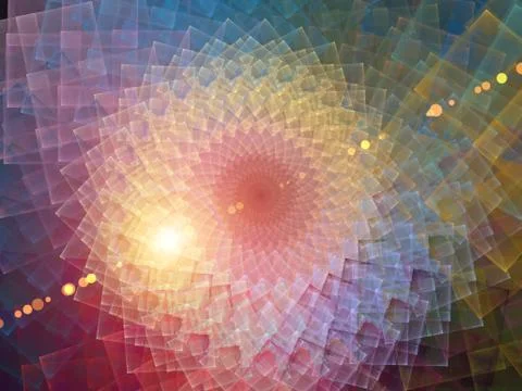 Spiral Background. Stock Illustration