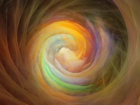 Spiral Background. Illustrazione stock