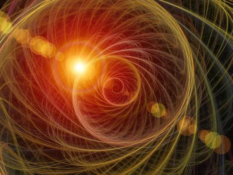 Spiral Background. イラスト素材