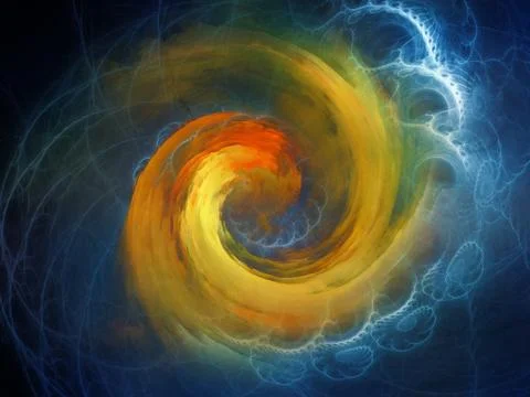 Spiral Background. Illustrazione stock