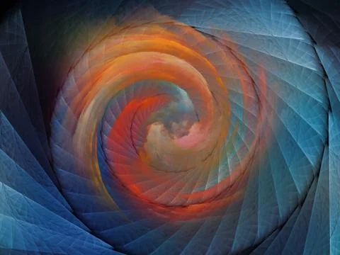 Spiral Background. Stockillustratie