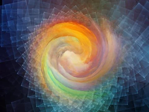 Spiral Background. イラスト素材