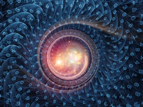 Spiral Background. 스톡 일러스트