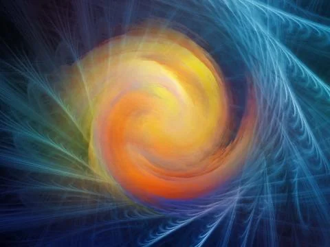 Spiral Background. Stockillustratie