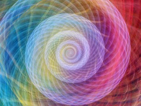 Spiral Background Stock Illustration