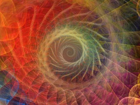 Spiral Background. Stock Illustration