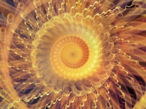 Spiral Background. Illustrazione stock
