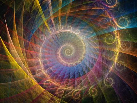 Spiral Background. イラスト素材