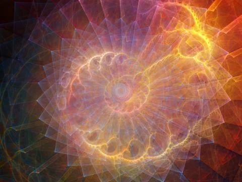 Spiral Background. Stockillustratie