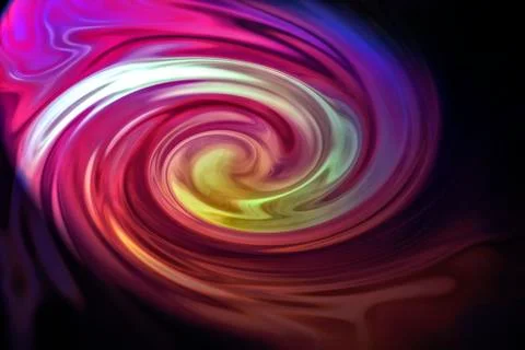 Spiral background illustration Stock Illustration