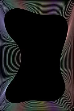 Spiral background, overlapping blue and pink circle background, futuristic .. Stock Illustration