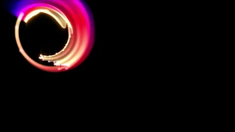 Spiral beamlights 4K  Stock Footage 248052471
