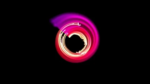 Spiral Beamlights 4K Stock Footage 248053848