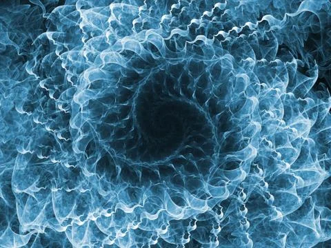 Spiral Birth Stock Illustration