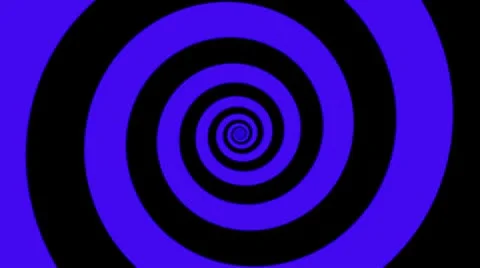 Spiral blue Stock Footage 10712368