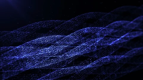 Spiral Blue Stock Footage 93200438