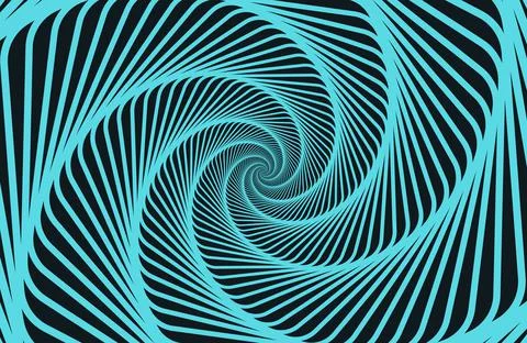 Spiral blue modern Stock Illustration