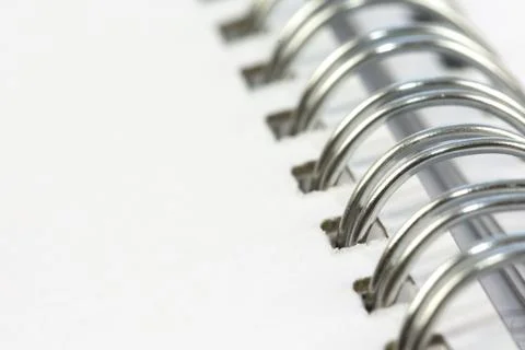 Spiral bound Notebook Stock Photos