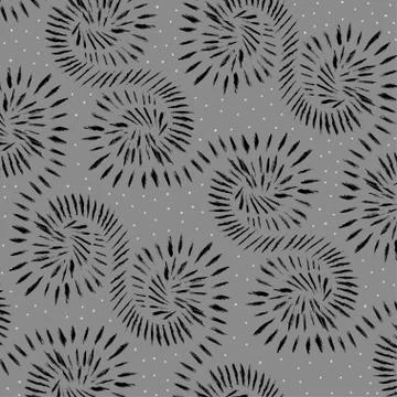 Spiral brush stroke background Stock Illustration