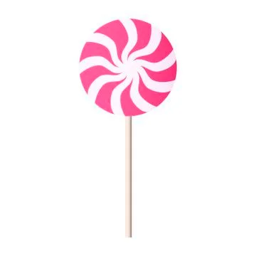 	Spiral candy.  Stock Illustration