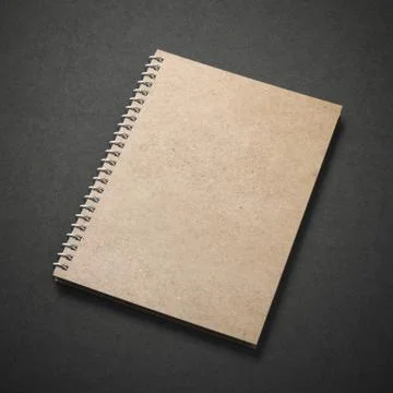 Spiral close notebook Illustrazione stock