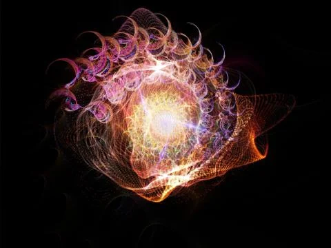 Spiral Composition Stockillustratie