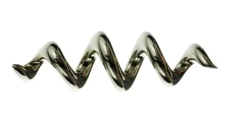 Spiral of corkscrew Stock Photos