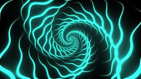 Spiral design on black background 스톡 동영상 270900403