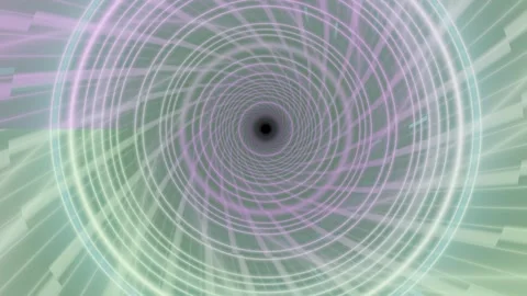 Spiral designs with soft light creating a dynamic motion effect Stock Footage 337413080