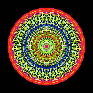 Spiral Drawing Stock Illustration