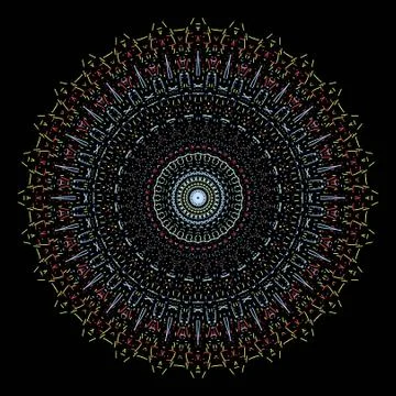 Spiral Drawing Stock Illustration