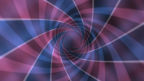 Spiral effect with vibrant colors moving in a swirling Stock Footage 339301168