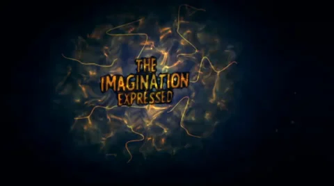 Spiral Enchantment Titles After Effects stock