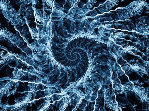 Spiral Energy Stock Illustration